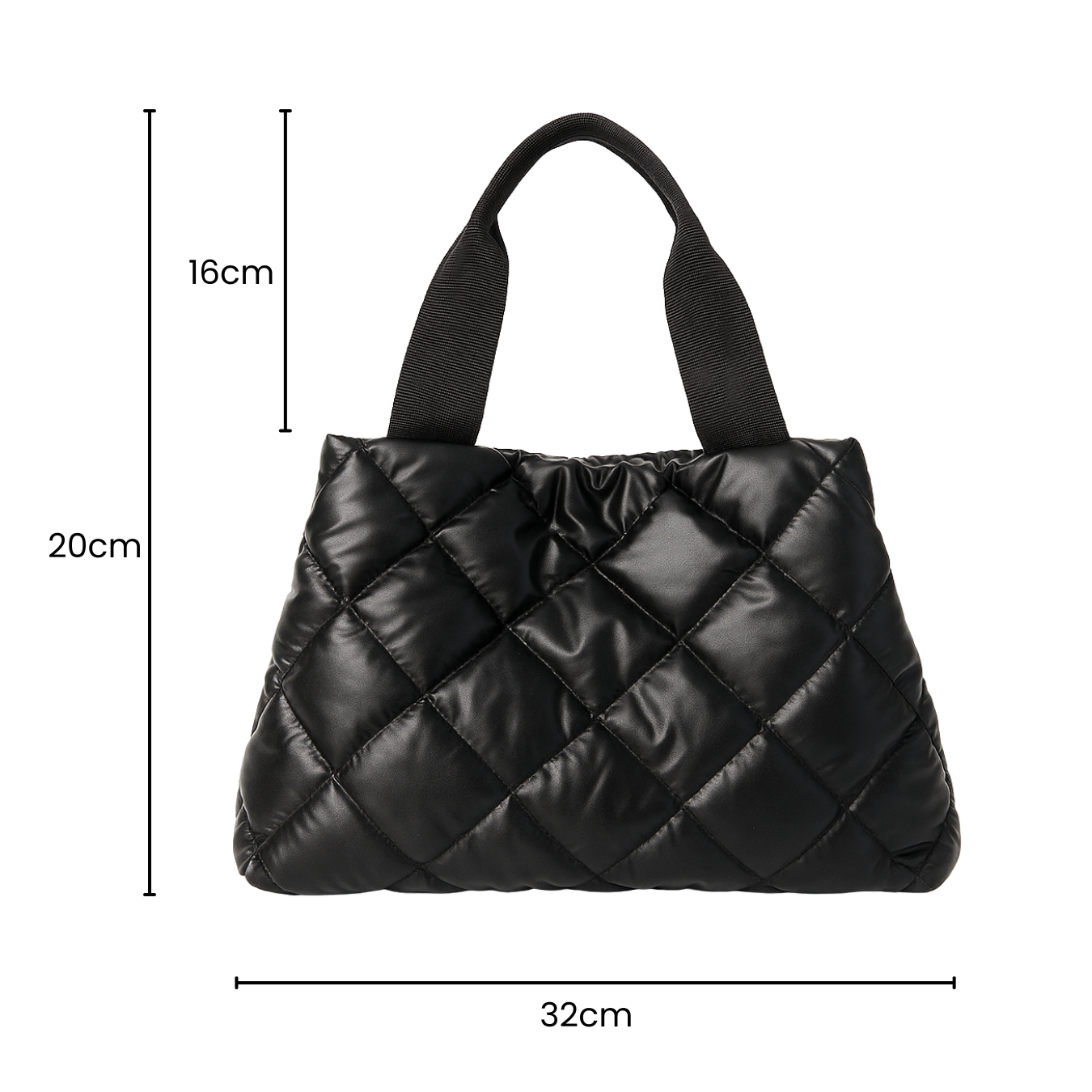 Bolsa Puffer Esportiva Casual Metalizada