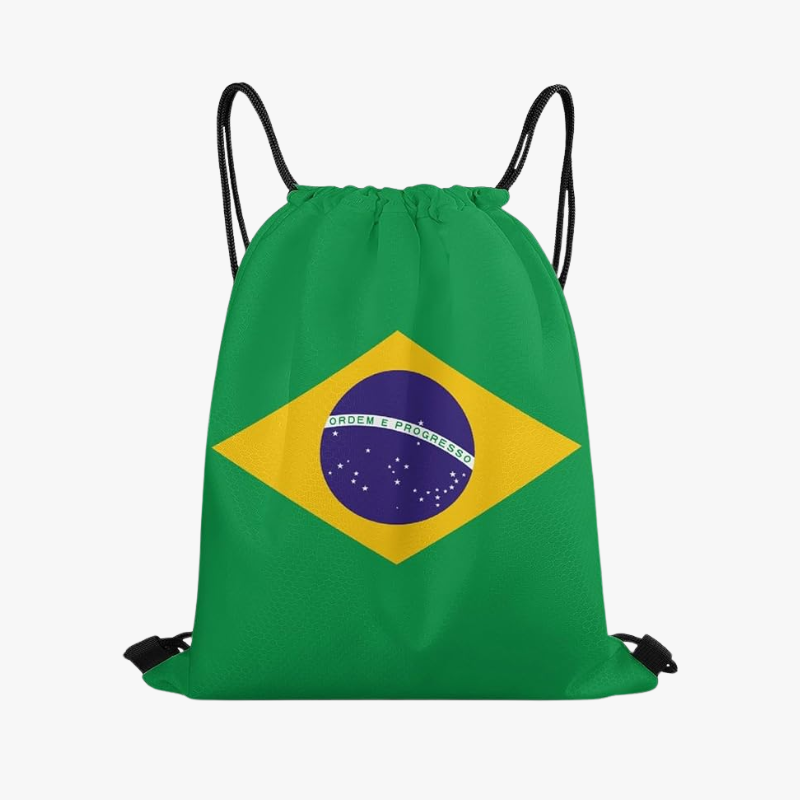 Mochila Saco Estampa Bandeira dos Países