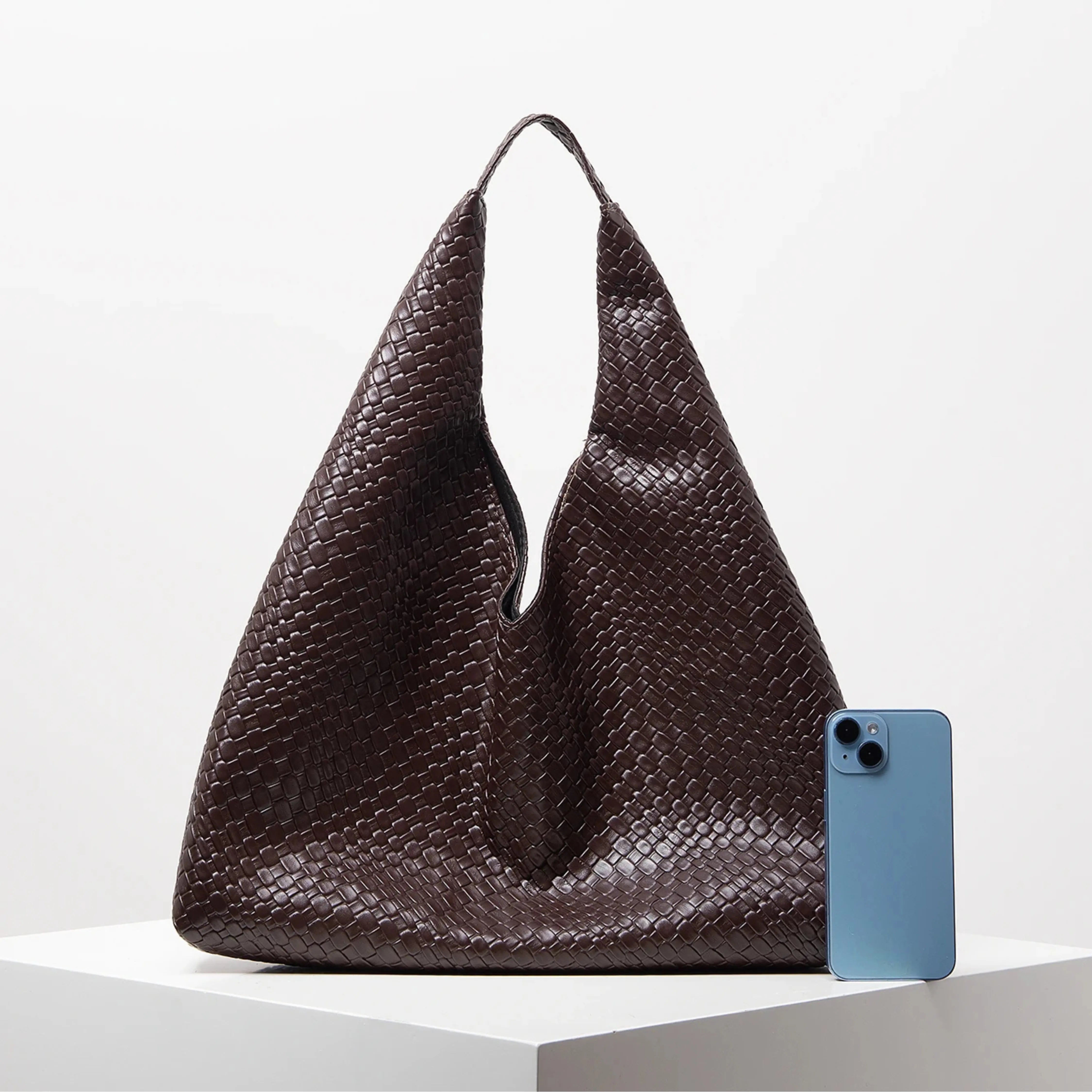 Bolsa Air Bag Trançada + Carteira de Brinde
