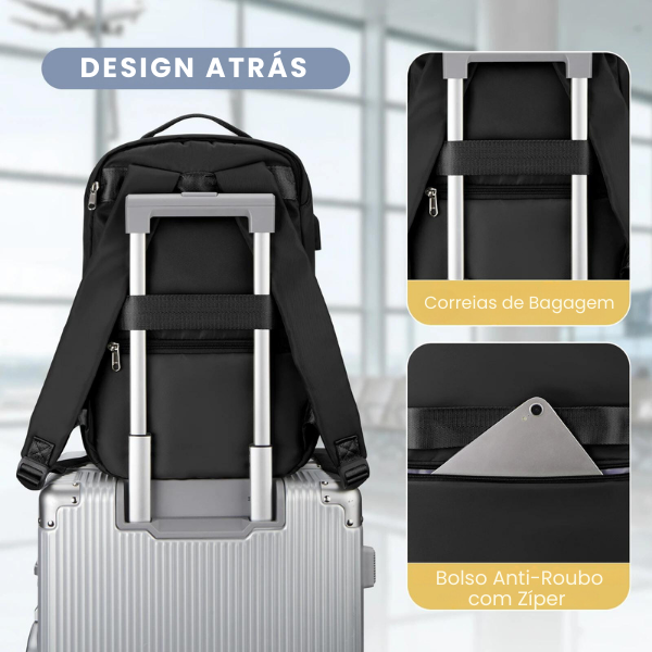 Mochila de Viagem Bagagem de Mão