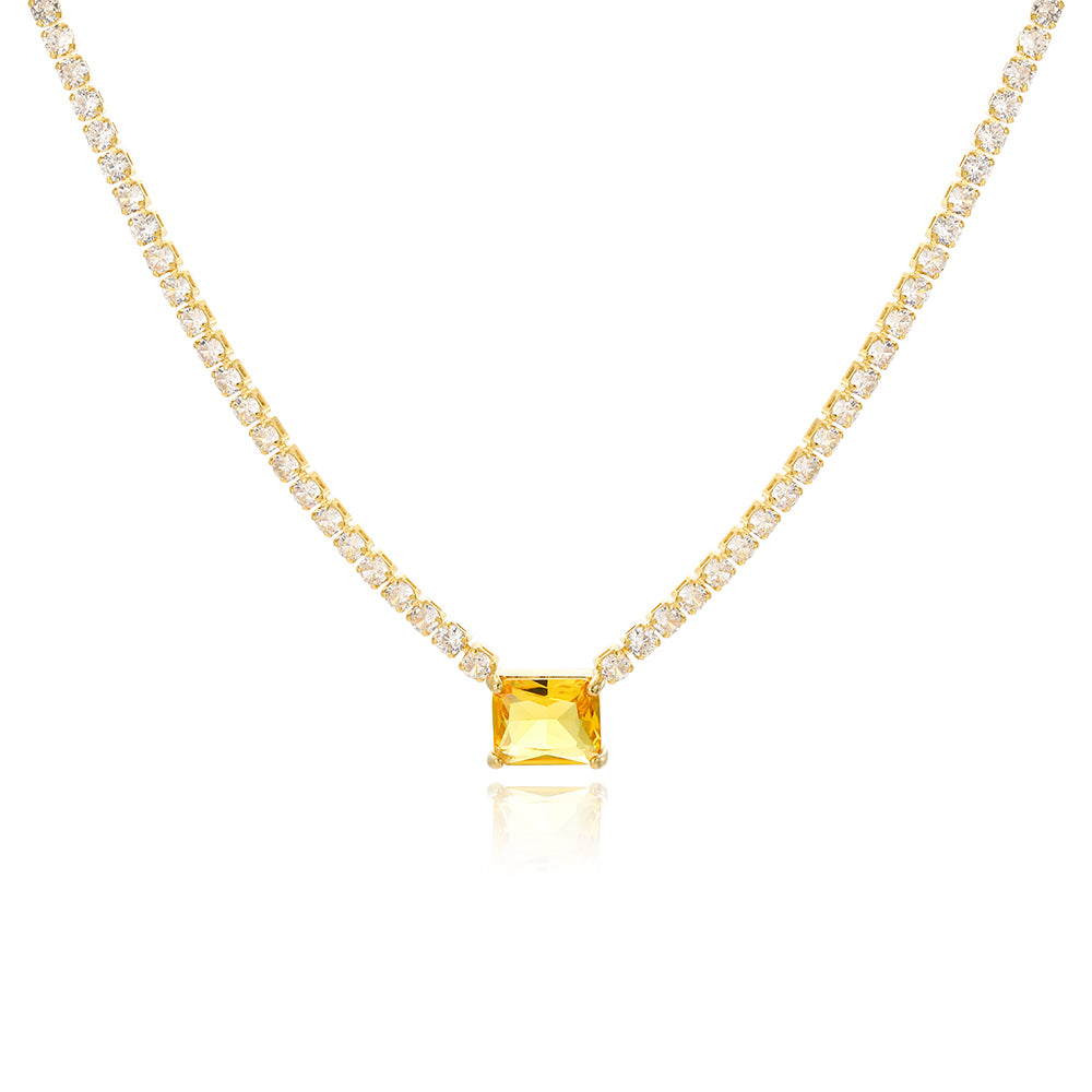 Colar Riviera Cristal Brilhante