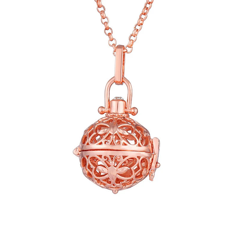 Colar Bola Mexicana Chamador de Anjos Aromaterapia