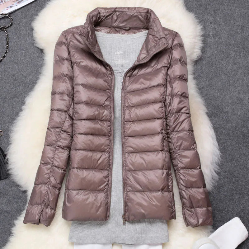 Jaqueta de Inverno Elegance Leve e Versátil
