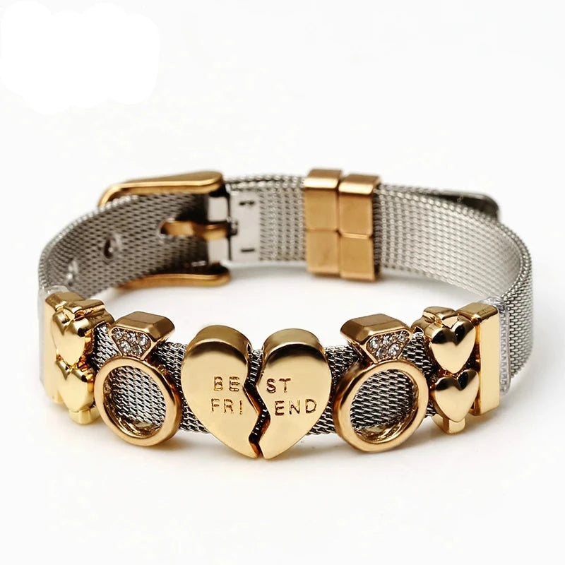 Pulseira Malha Aço Inoxidável