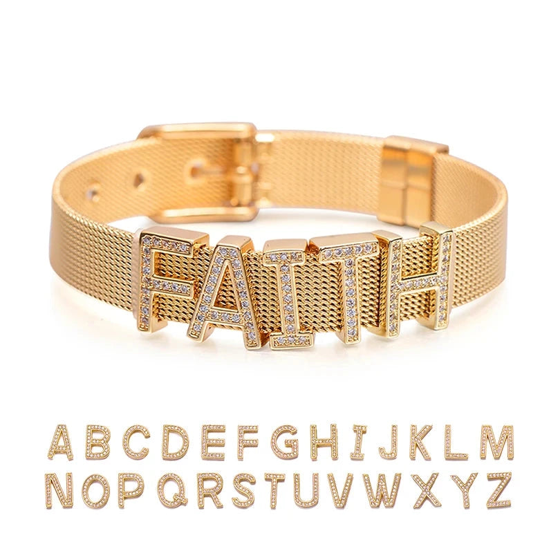 Pulseira Personalizada com Letra