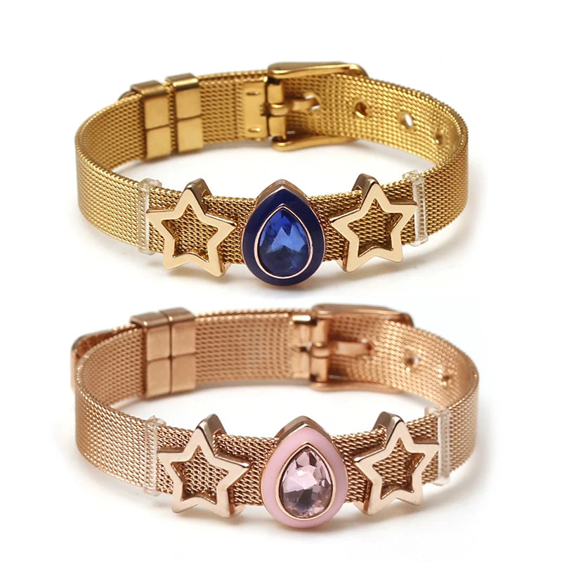 Pulseira Malha Aço Inoxidável