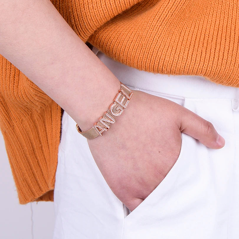Pulseira Personalizada com Letra