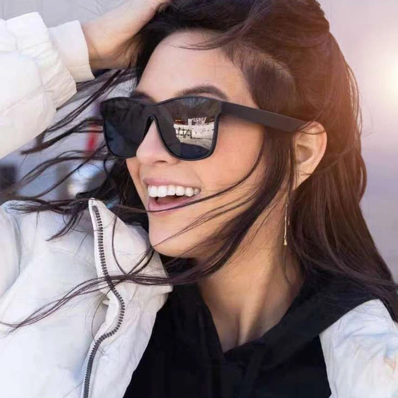 Óculos de Sol Retangular Vision Proteção UVA E UVB