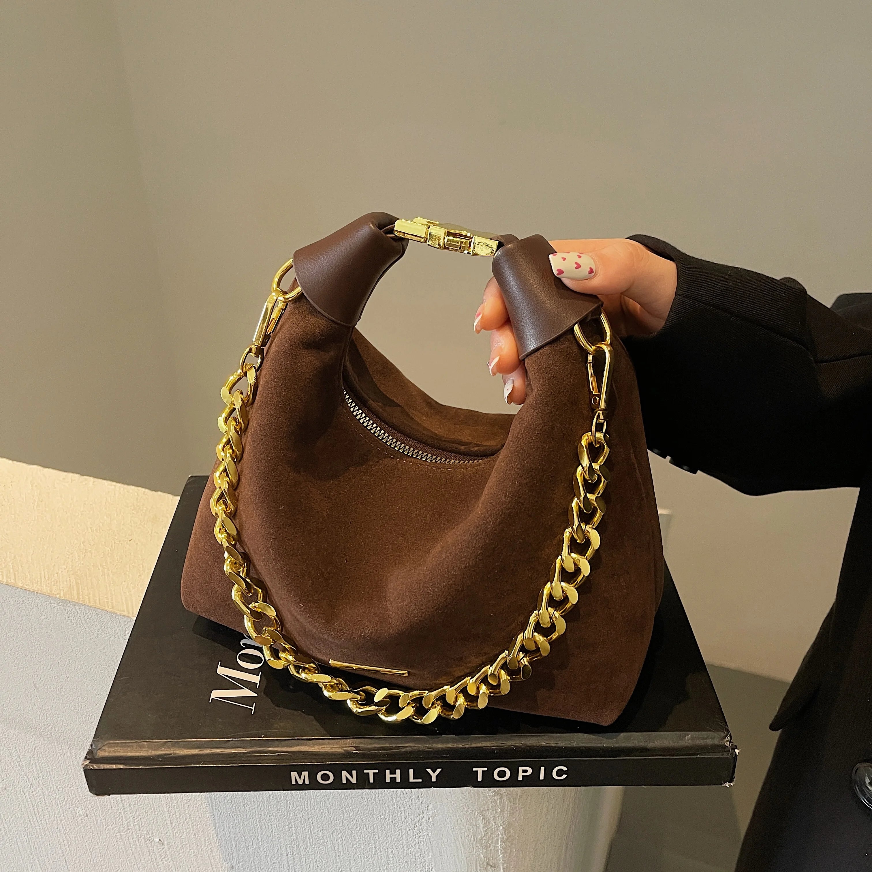 Bolsa AirBag Lua Velvet Luxo