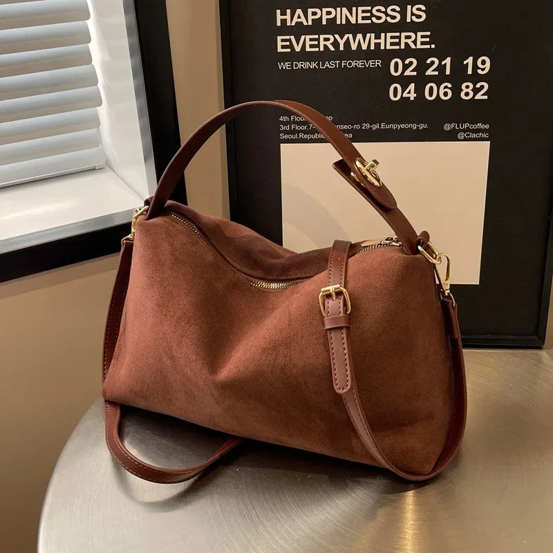 Bolsa AirBag Camurça Siena Retrô