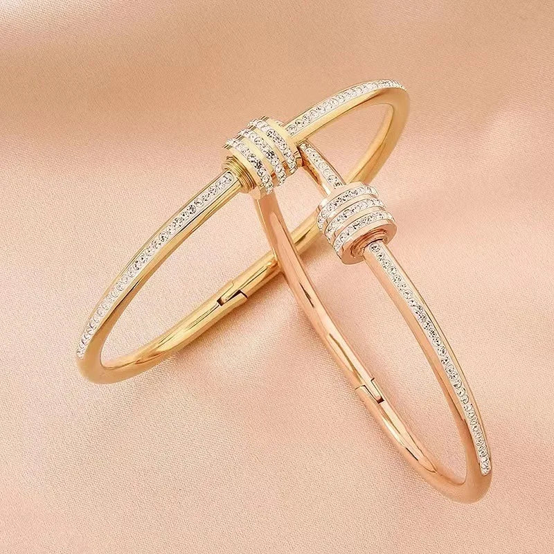 Pulseira de Zircônia em Aço Inoxidável