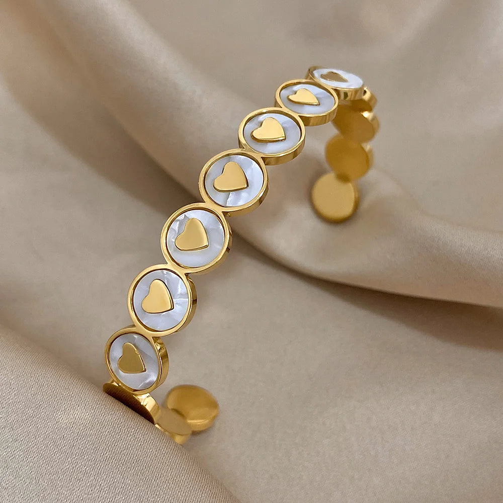 Bracelete Amor de Madrepérola