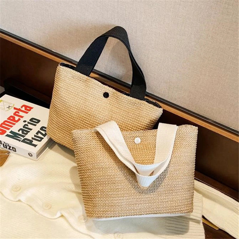 Bolsa de Palha Moda Praia