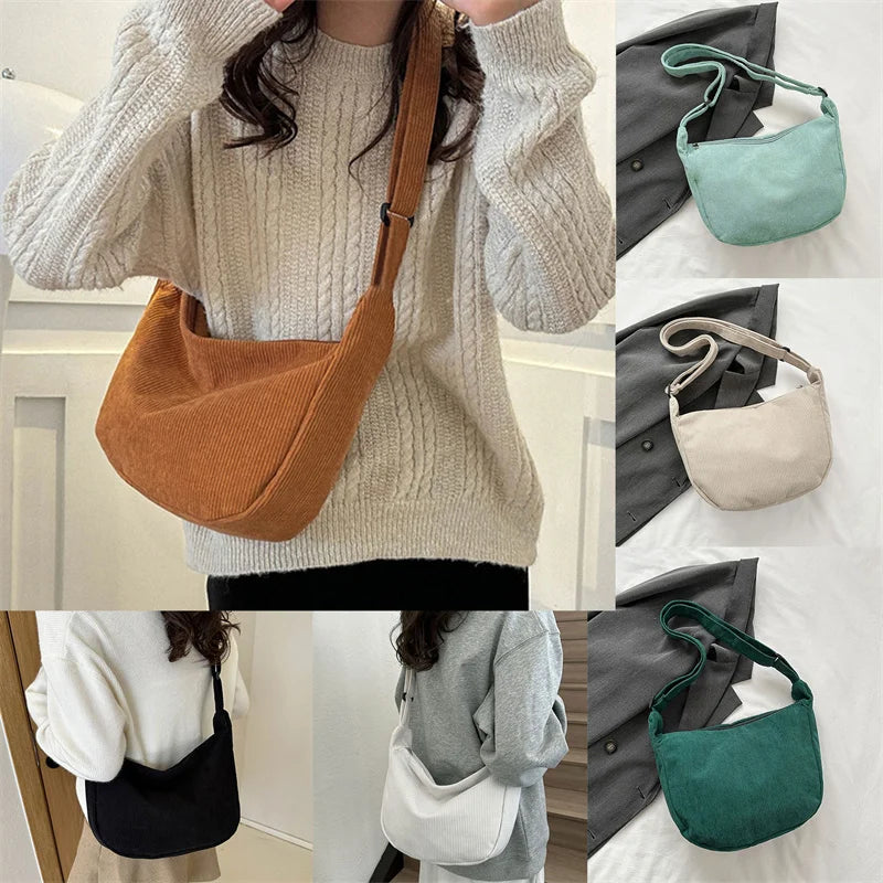 Bolsa Corduroy Minimal