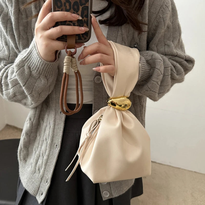 Bolsa AirBag Laço Dourado