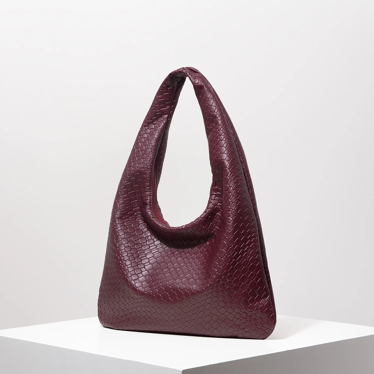Bolsa Hobo Vintage Trançada