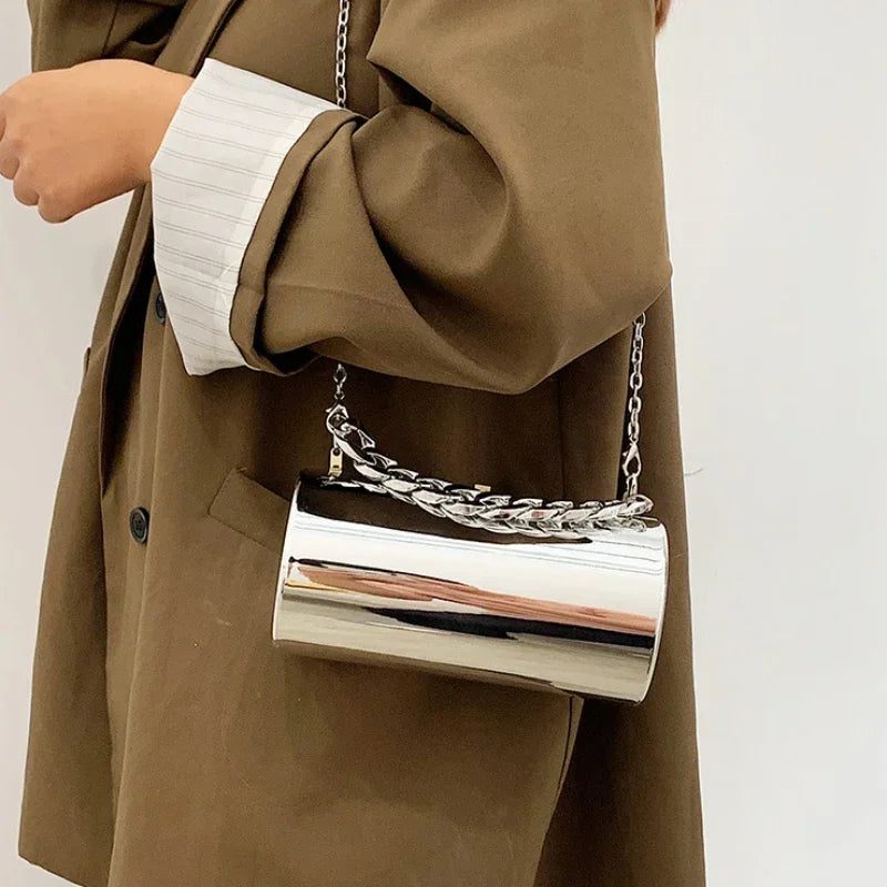 Bolsa Glam Cylinder