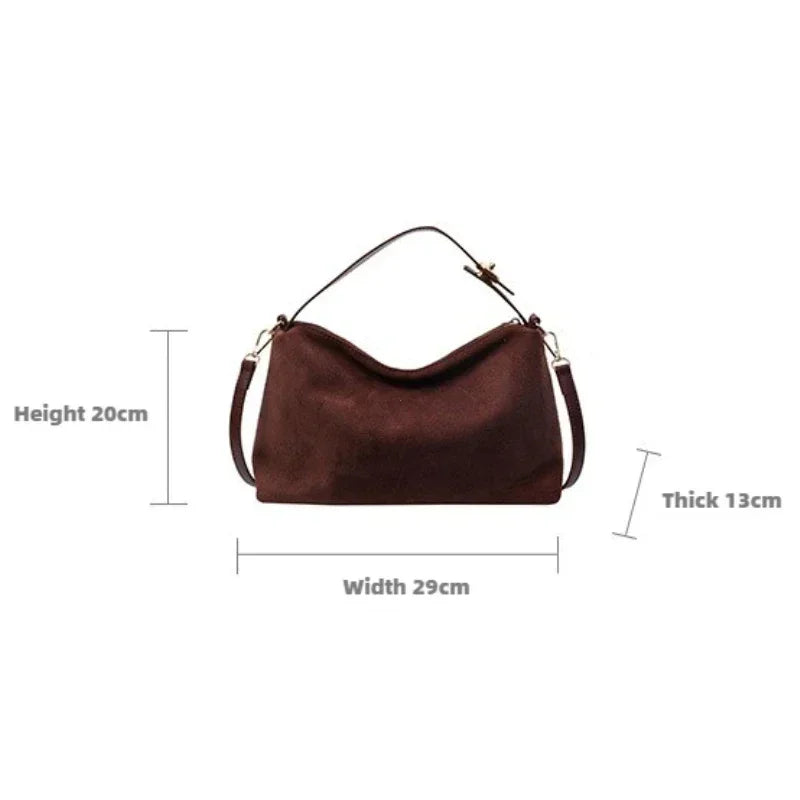 Bolsa AirBag Camurça Siena Retrô