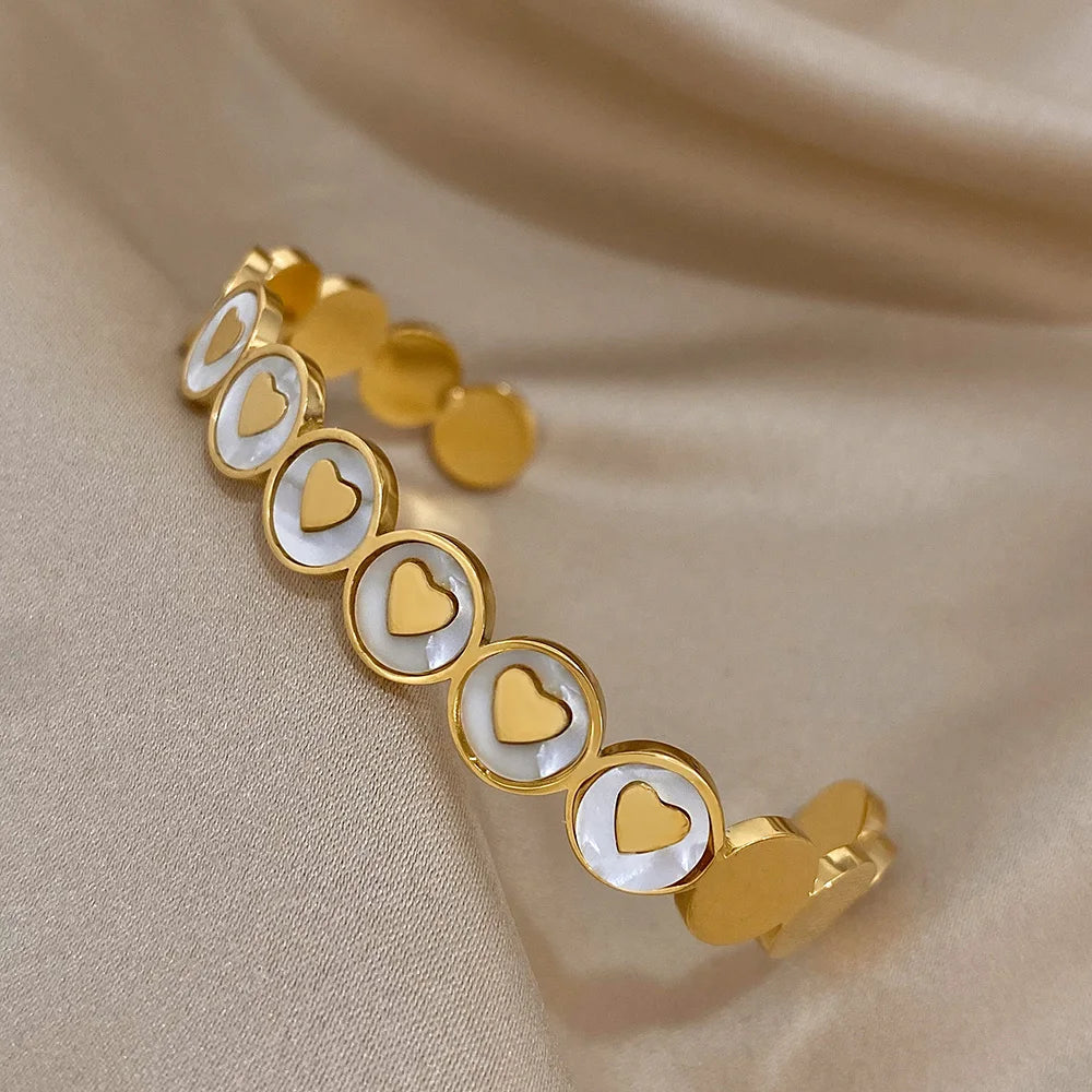 Bracelete Amor de Madrepérola