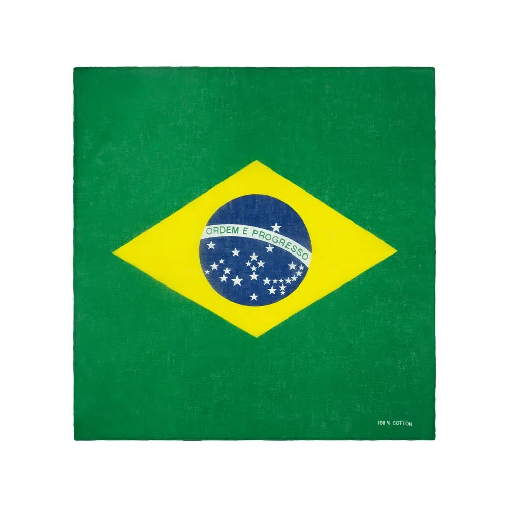 Bandana Faixa de Cabelo Torcedor Brasil