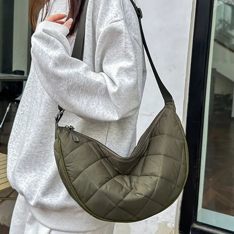 Bolsa Meia-Lua Puffer Urban