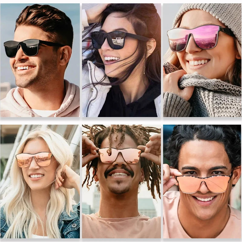 Óculos de Sol Retangular Vision Proteção UVA E UVB