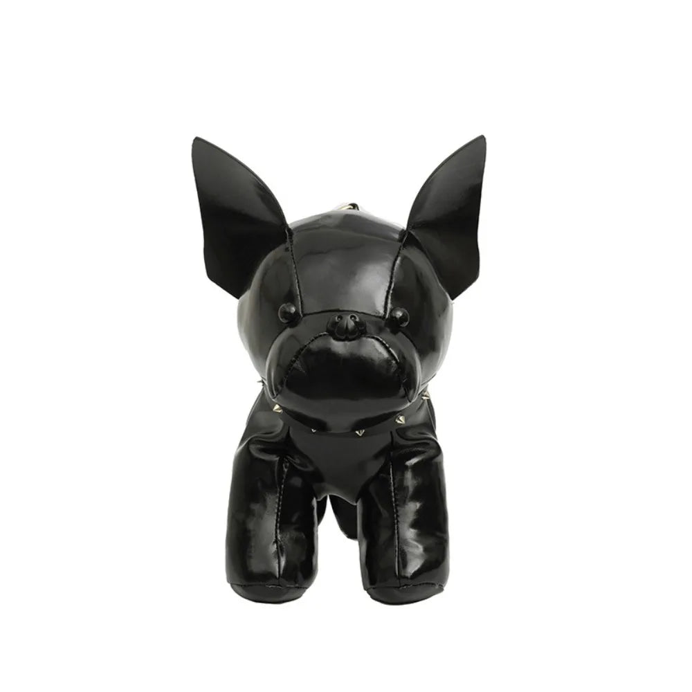 Bolsa Crossbody Bulldog 3D em Couro PU