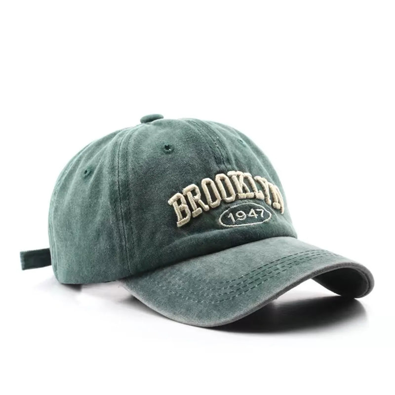 Boné Unissex Brooklyn Bordado Lavado