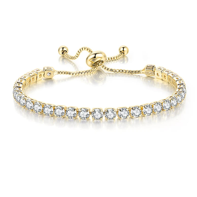 Pulseira Ajustável de Pérolas