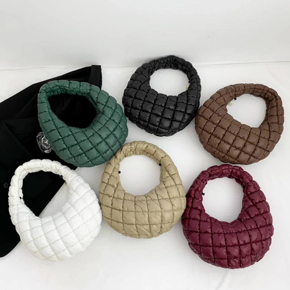 Bolsa Hobo Mini Puffer