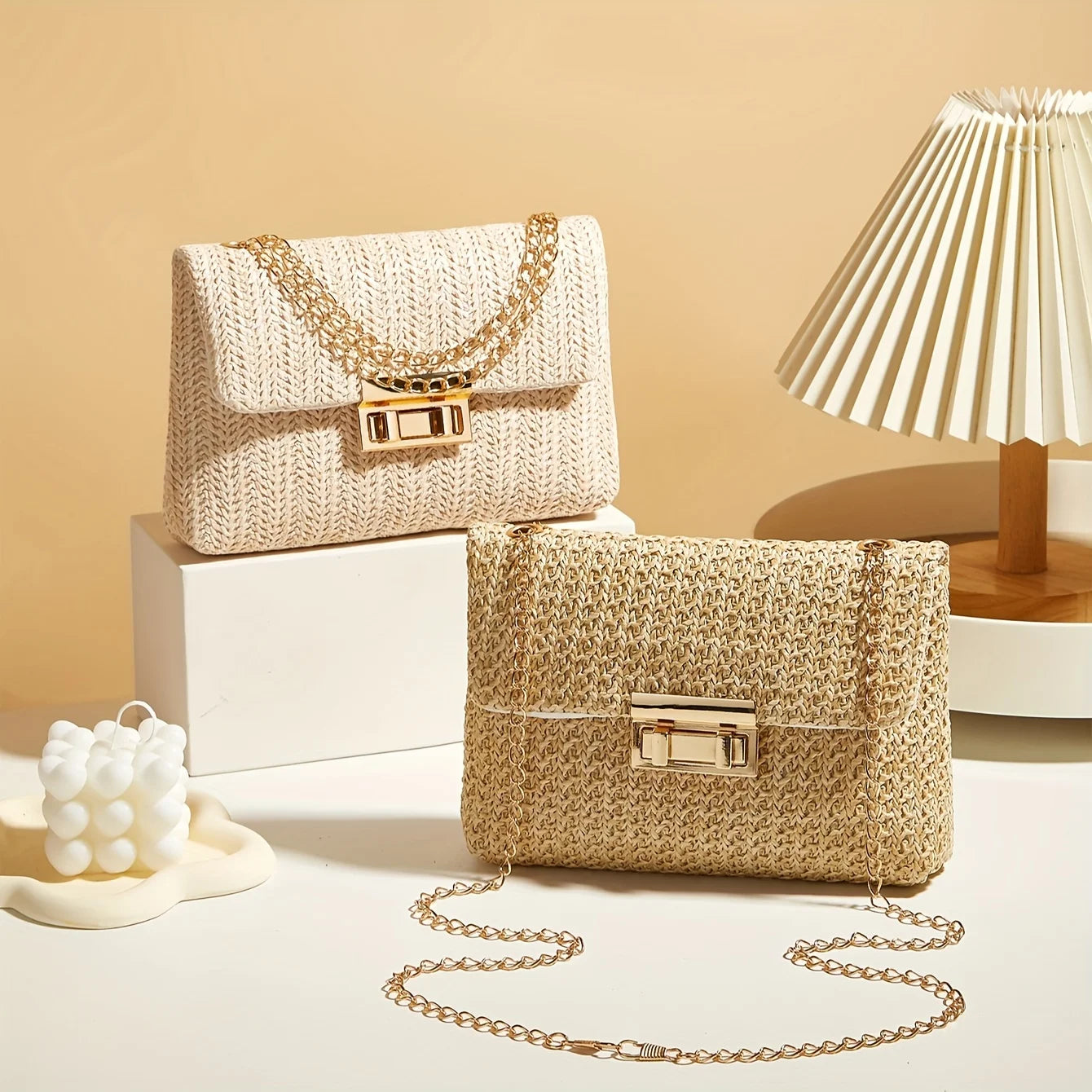 Bolsa Straw Chic