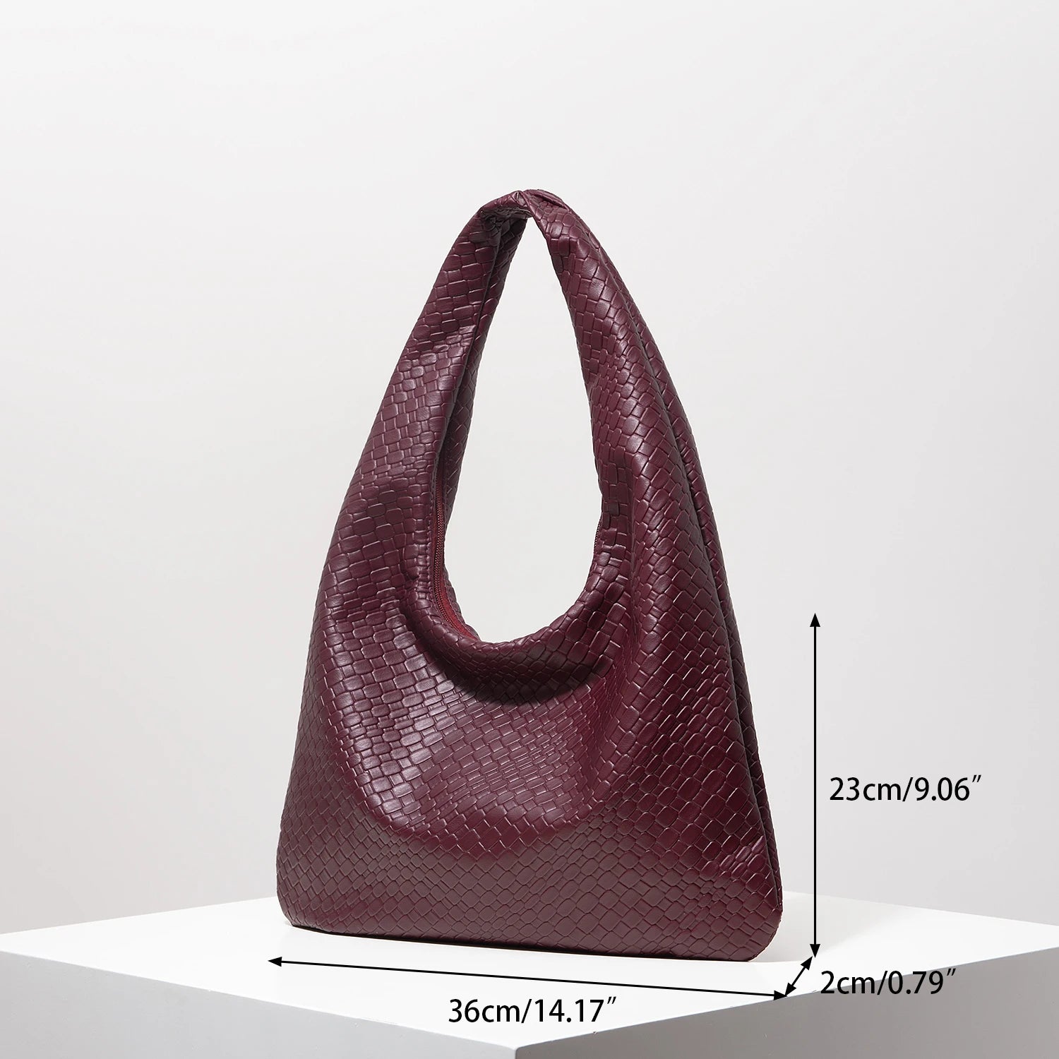 Bolsa Hobo Vintage Trançada