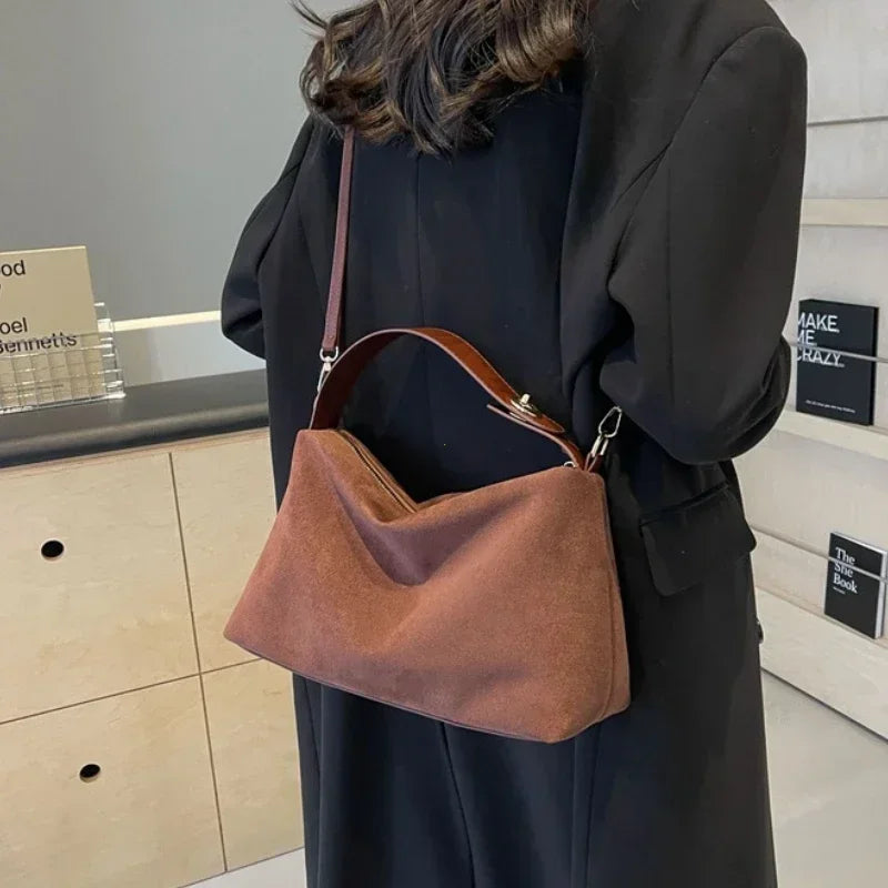 Bolsa AirBag Camurça Siena Retrô