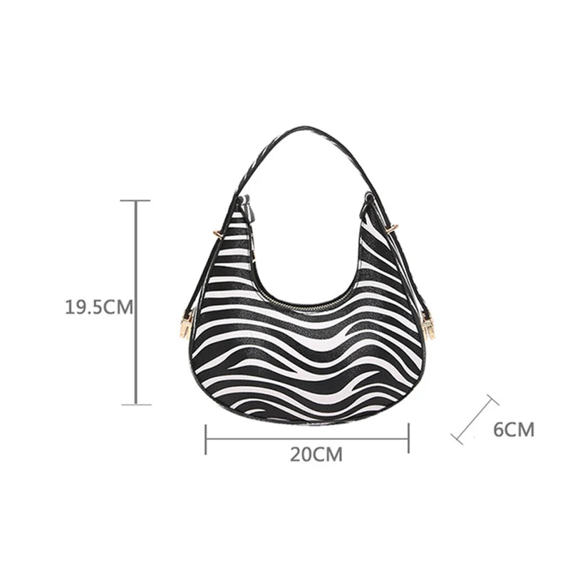 Bolsa Shoulder Cow Print