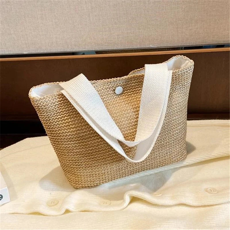 Bolsa de Palha Moda Praia