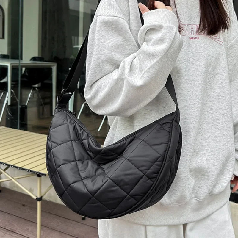 Bolsa Meia-Lua Puffer Urban