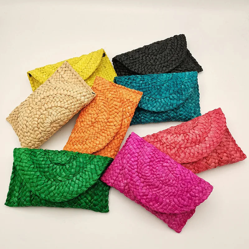 Bolsa Clutch Palha Viva