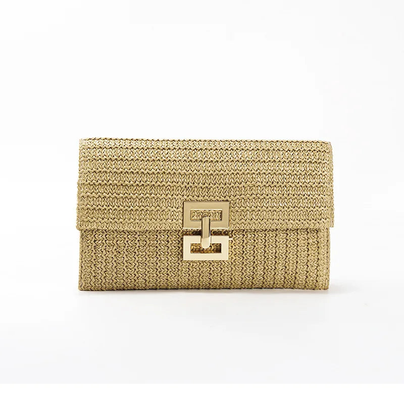 Bolsa Palha Moda Praia Estilo Boêmio