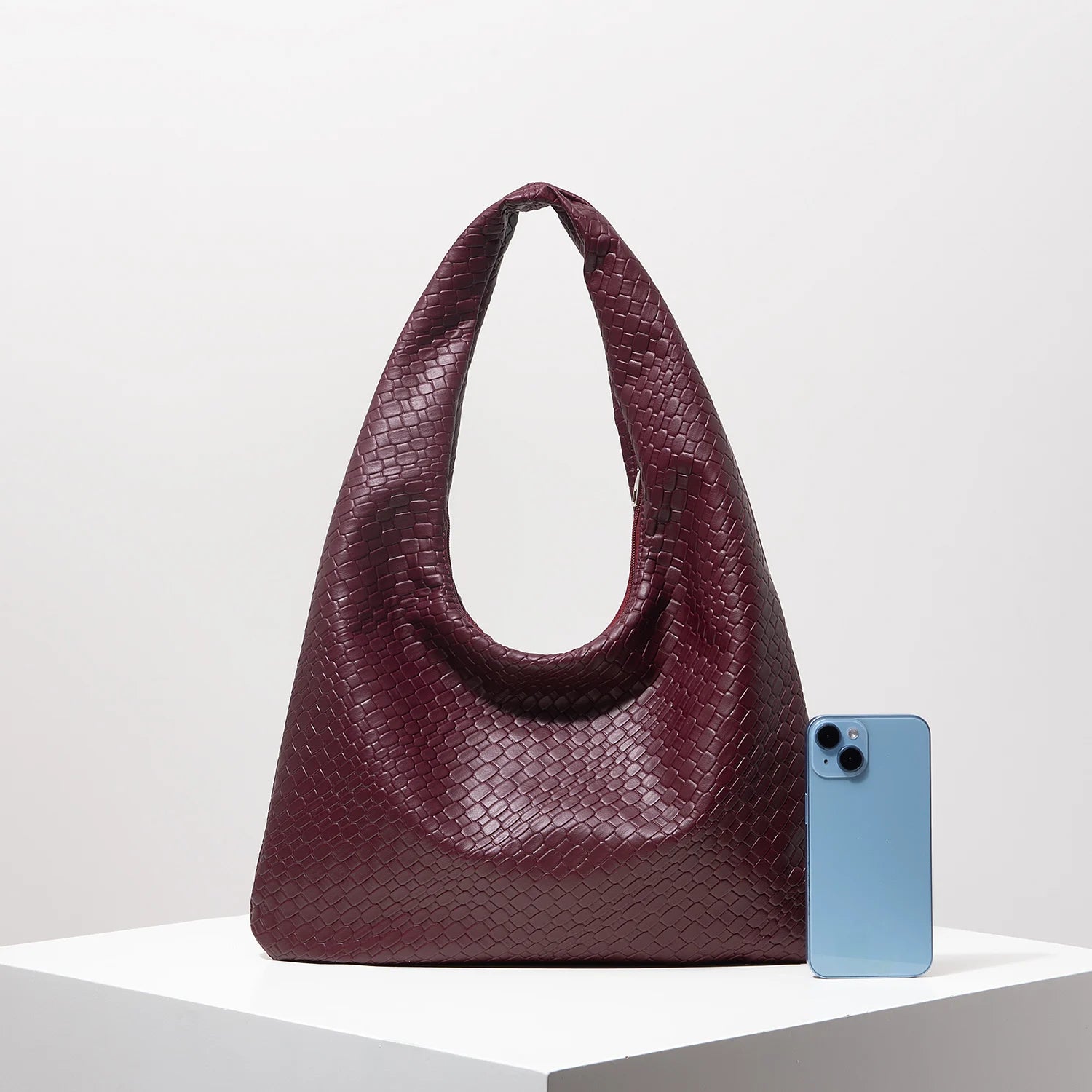 Bolsa Hobo Vintage Trançada