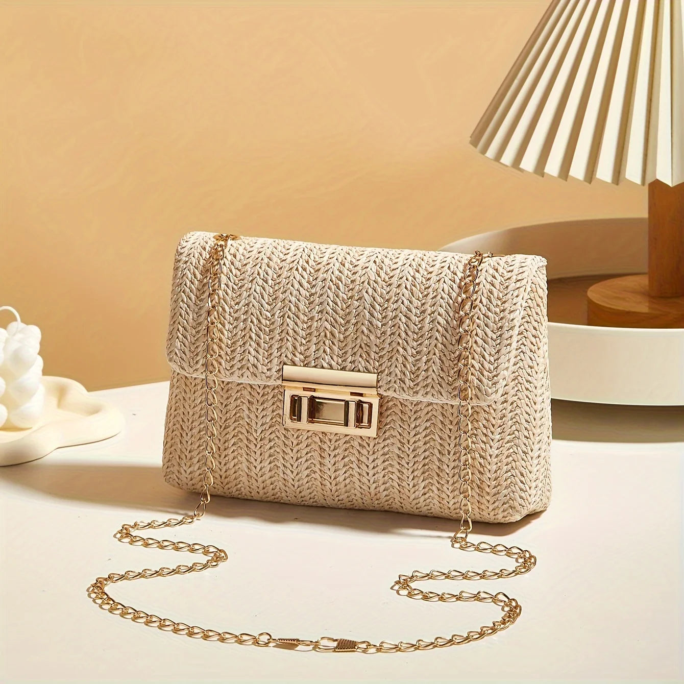 Bolsa Straw Chic