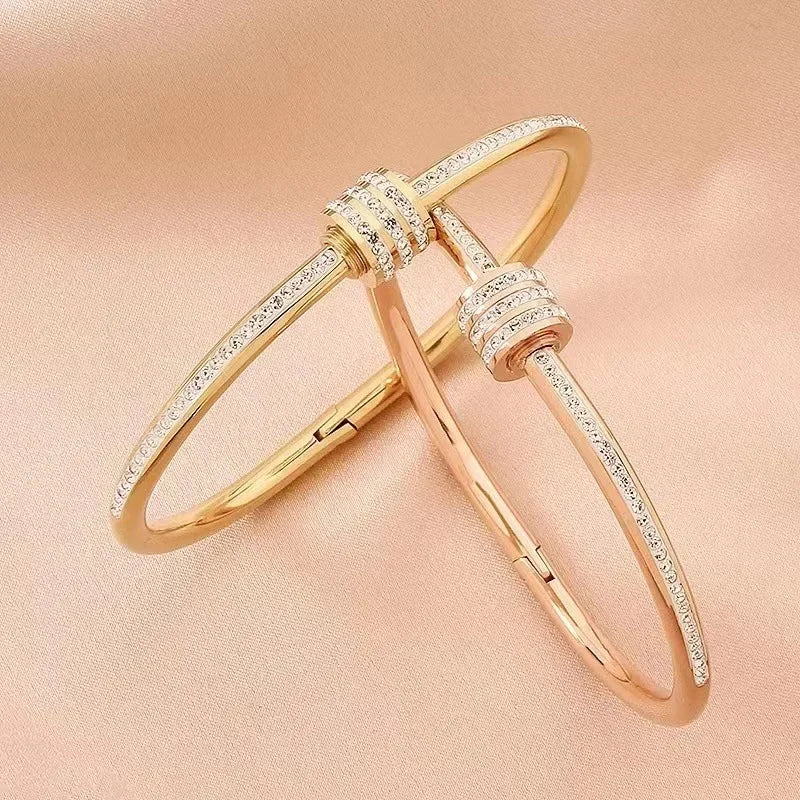 Pulseira de Zircônia em Aço Inoxidável