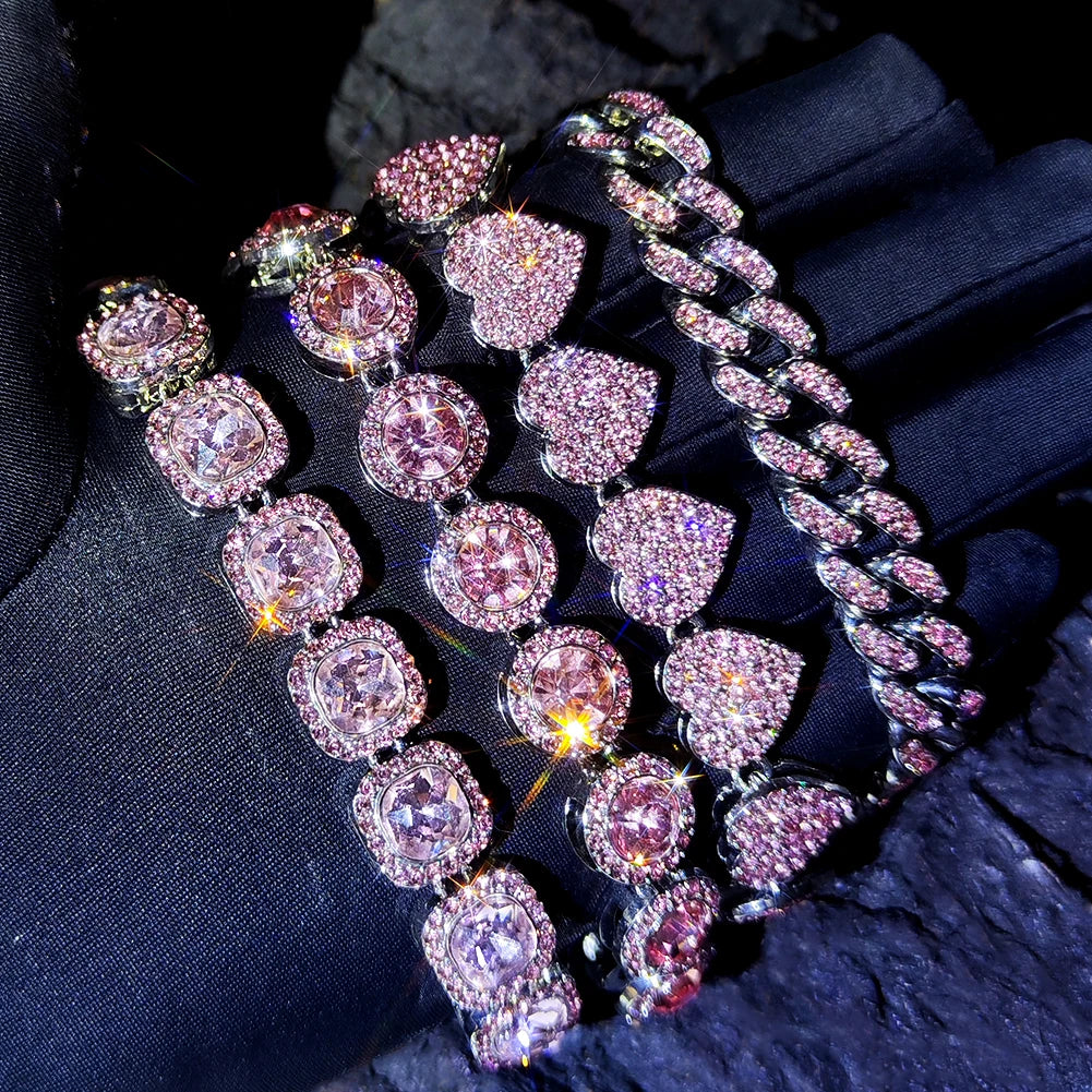 Pulseira Cravejada Riviera Modelo Miami Iced