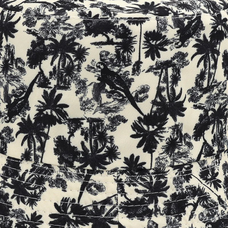 Chapéu Bucket Estampado Toile de Jouy