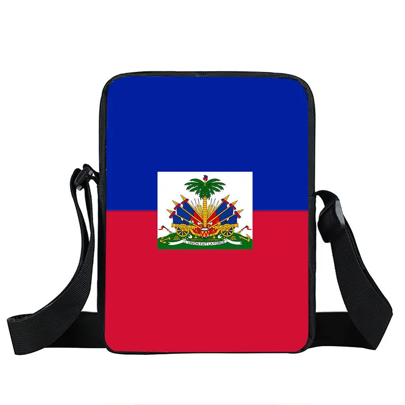 Bolsa Transversal Estampa Bandeira dos Países
