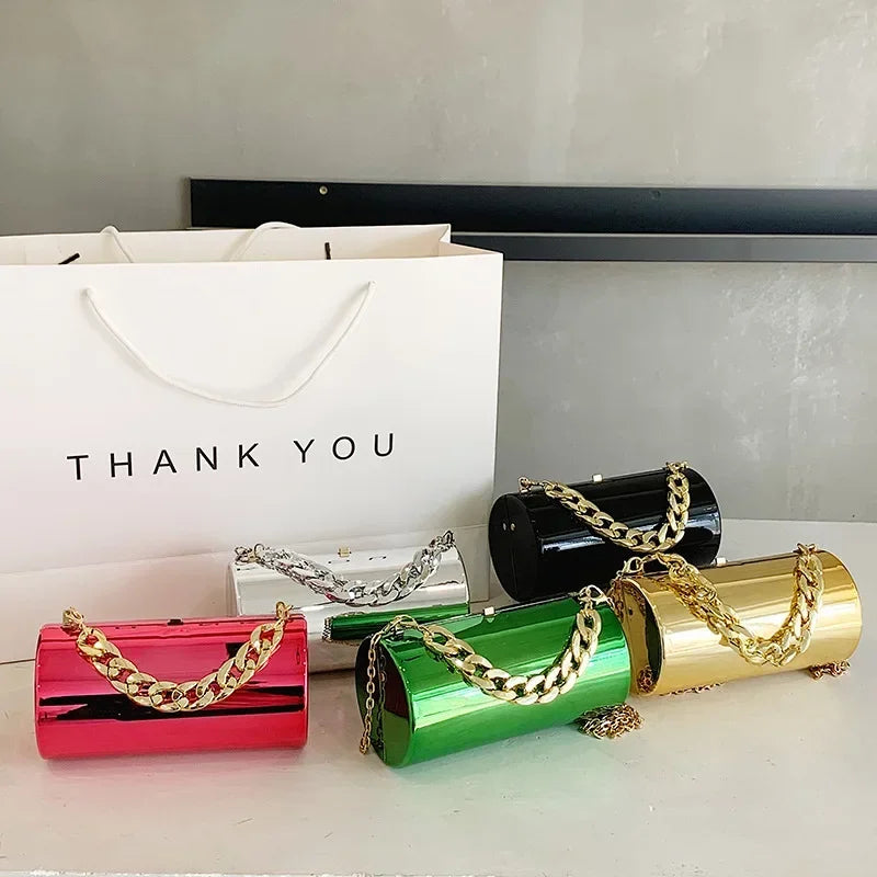 Bolsa Glam Cylinder
