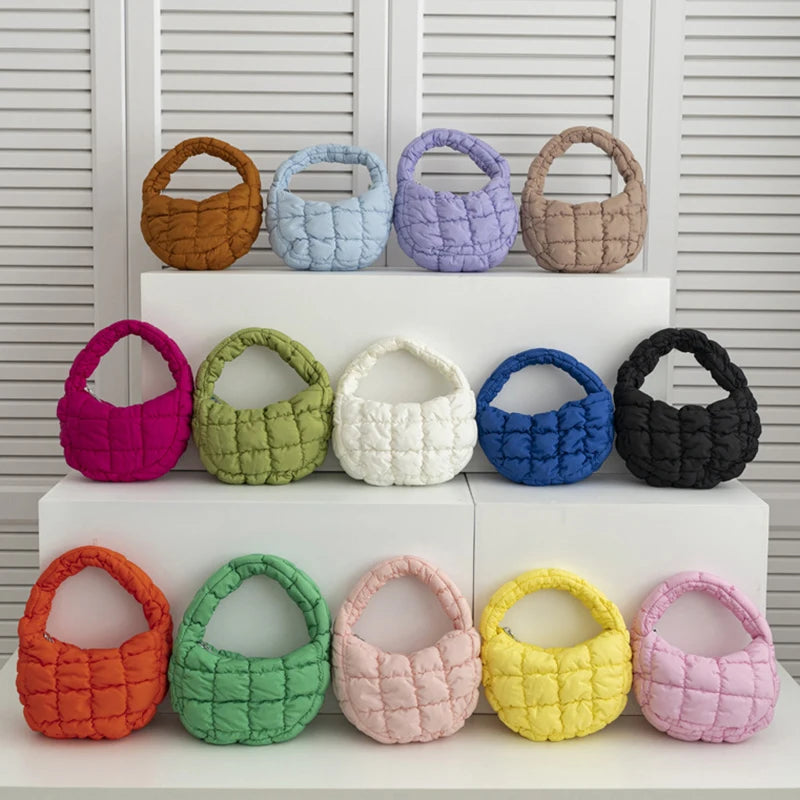 Bolsa Puffer Mini Tote Elegante