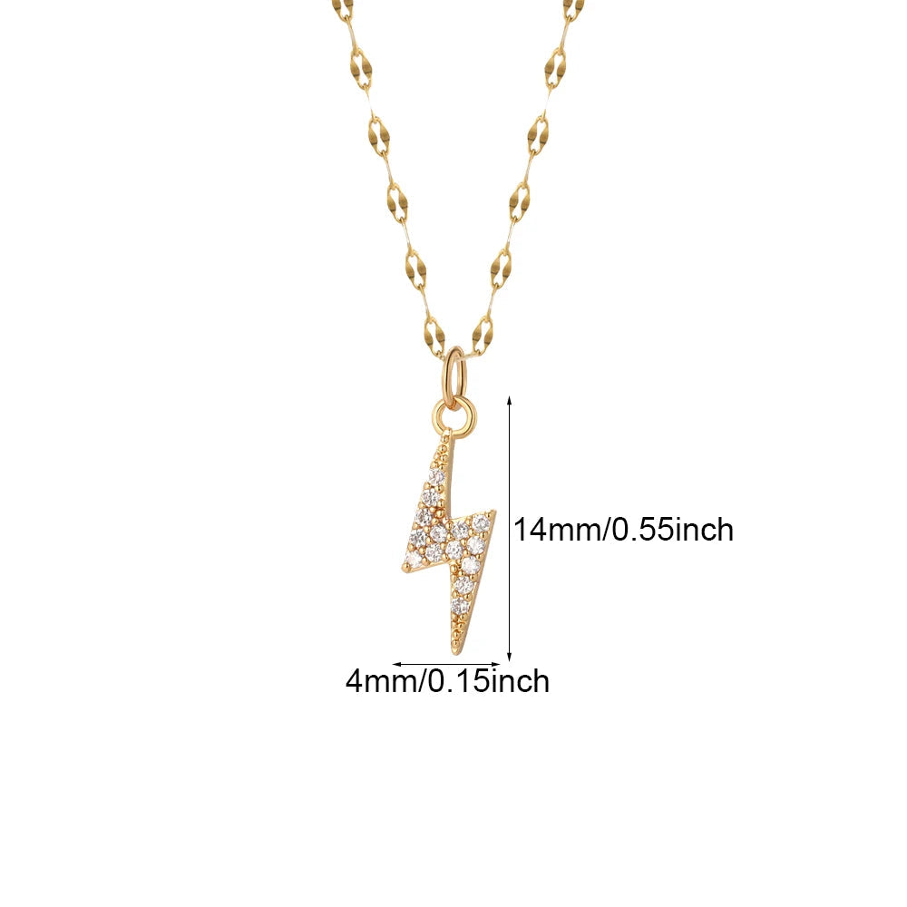 Colar Pingente Dourado Coleção Charms Variados