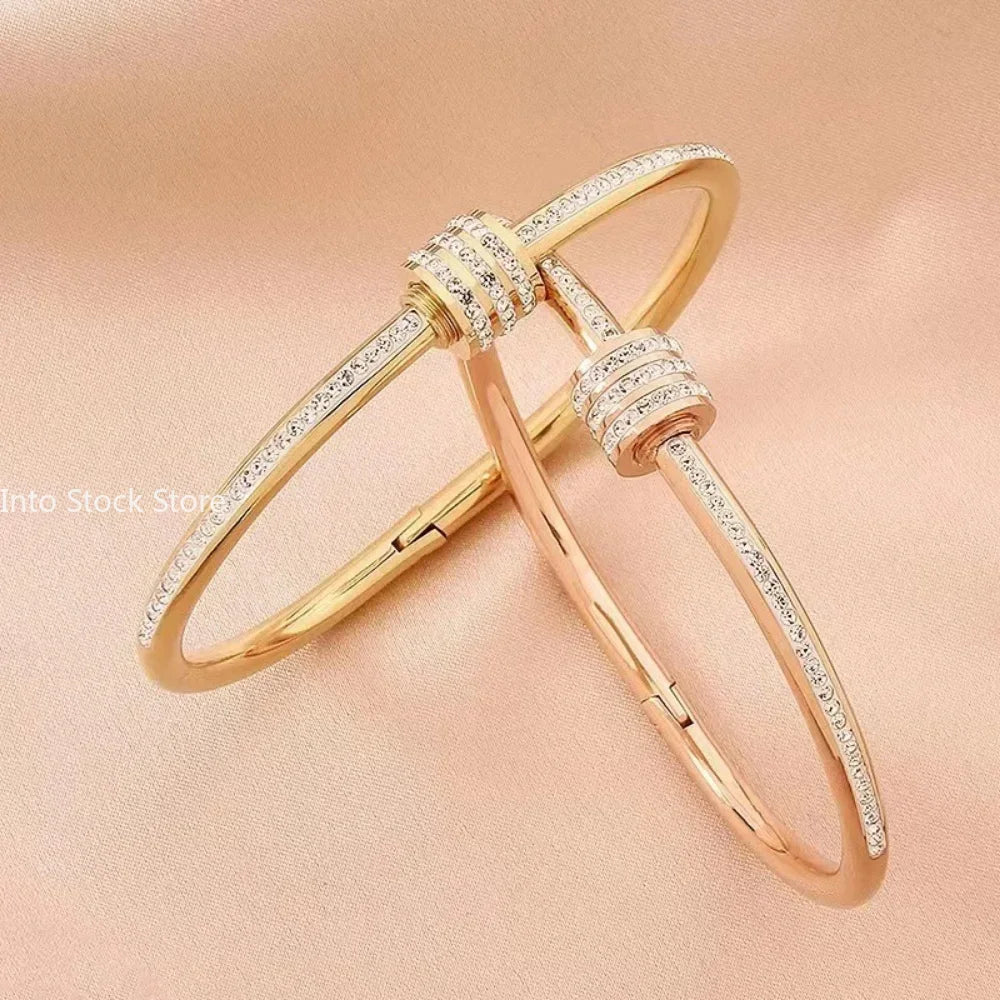 Pulseira de Zircônia em Aço Inoxidável