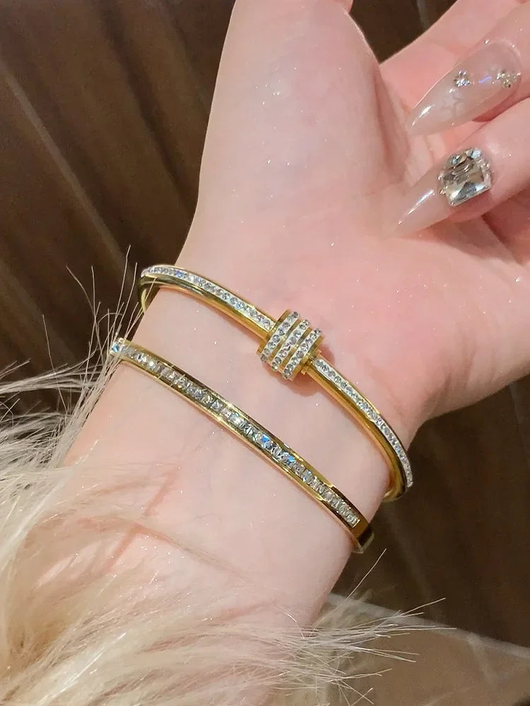 Pulseira de Zircônia em Aço Inoxidável
