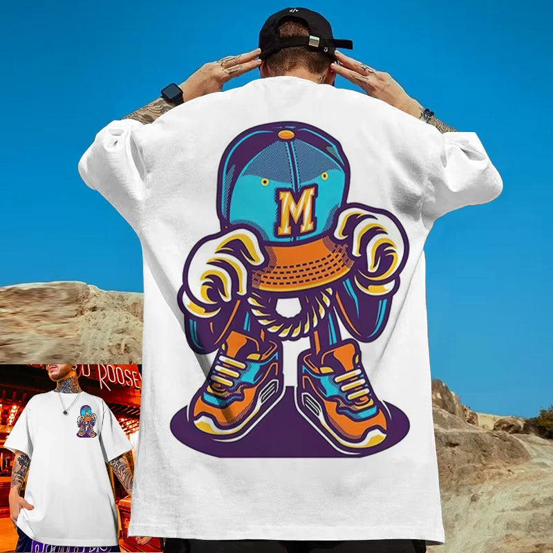 Camiseta Masculina Estampa NFT Monkey